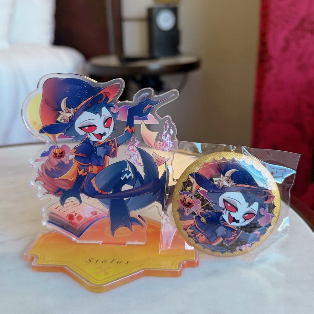 Helluva Boss Stolas the wizard acrylic standee set - Halloween edition